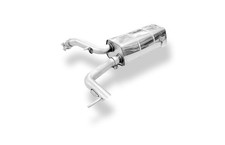 FOX Sportauspuff Endschalldämpfer Audi A2 1.6l und 1.4l 42l Tank ohne Endrohr