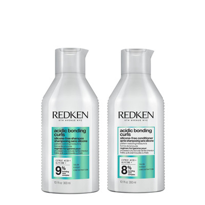 REDKEN Acidic Bonding Curls Shampoo & Conditioner Set 10.1 Fl Oz (Pack of 2)