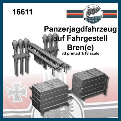 FC Model Trend 1/16 Panzerjagdfahrzeug auf Fahrgestell Bren e