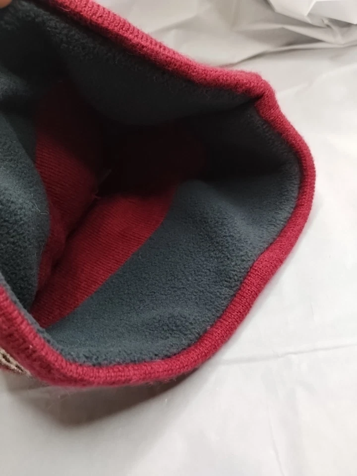 Indianapolis Moto Speedway Insulated Beanie Vintage Maroon Color  - Image 3 of 4