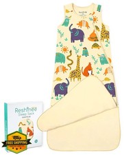 Bamboo Viscose Sleep Sack for Babies and Toddlers 0.5 Tog Wearable Blanket 2-...