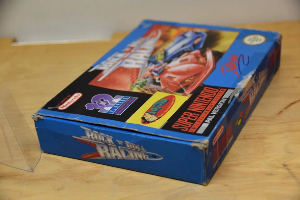 SNES Rock n' Roll Racing für Super Nintendo Super Komplett TOP/OVP - Bild 4 von 4