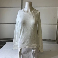 ATHLETA In Motion Seamless Top Women's Size US S Bright White