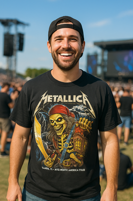 #ad Metallica Tampa 2 Night Official T Shirt M72 NorthAmerican Tour June 6 8 2025 $85.49