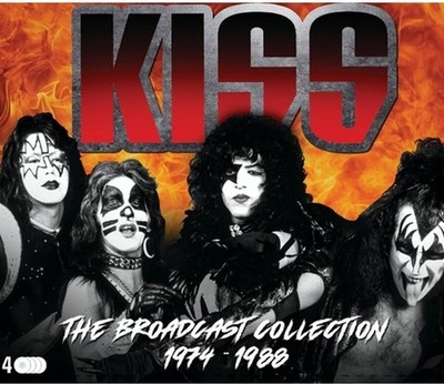 Audio Cd - Kiss - The Broadcast Collection 1974-1988 (4 Cd)  - Cult Legends -D- 