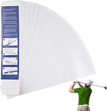 50 PCS Golf Grip Tape 2" X 10" Double Sided Grip Tape for Golf Club Regripping