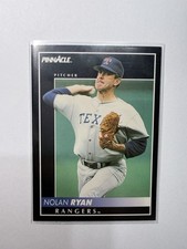 PINNACLE 1992 BASE SET - NOLAN RYAN #50 TEXAS RANGERS BASEBALL CARD