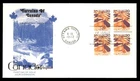 Mayfairstamps Canada FDC 1972 20 cents block terrains kingswood First Day Cover