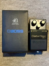 Boss DS-1-4A Distortion Guitar 40th Anniversary Edition