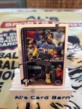 2025 Topps Series 1 #233 Brandon Marsh Philadelphia Phillies Baseball Card