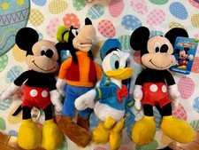 Disney Mickey Mouse, Goofy, Donald Duck Plush Toys