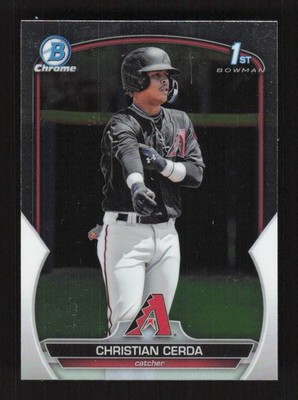 Christian Cerda 2023 Bowman Chrome Prospects #BCP-56