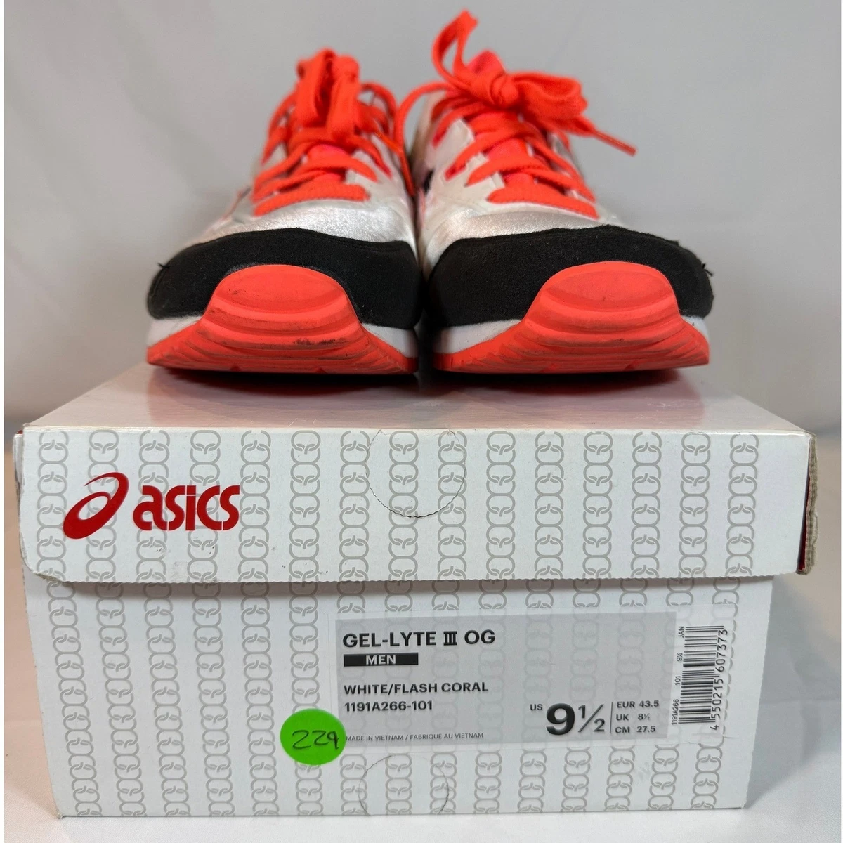ASICS Gel Lyte 3 OG Retro Flash Coral for Sale 