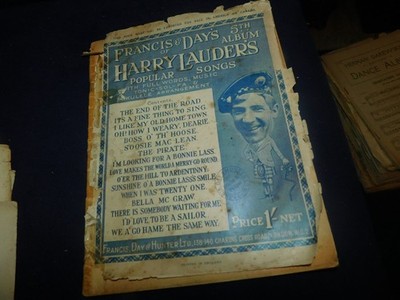 ALTES BLATTHEFT HARRY LAUDERS BELIEBTE LIEDER FRANZISKUSTAG 5. ALBUM