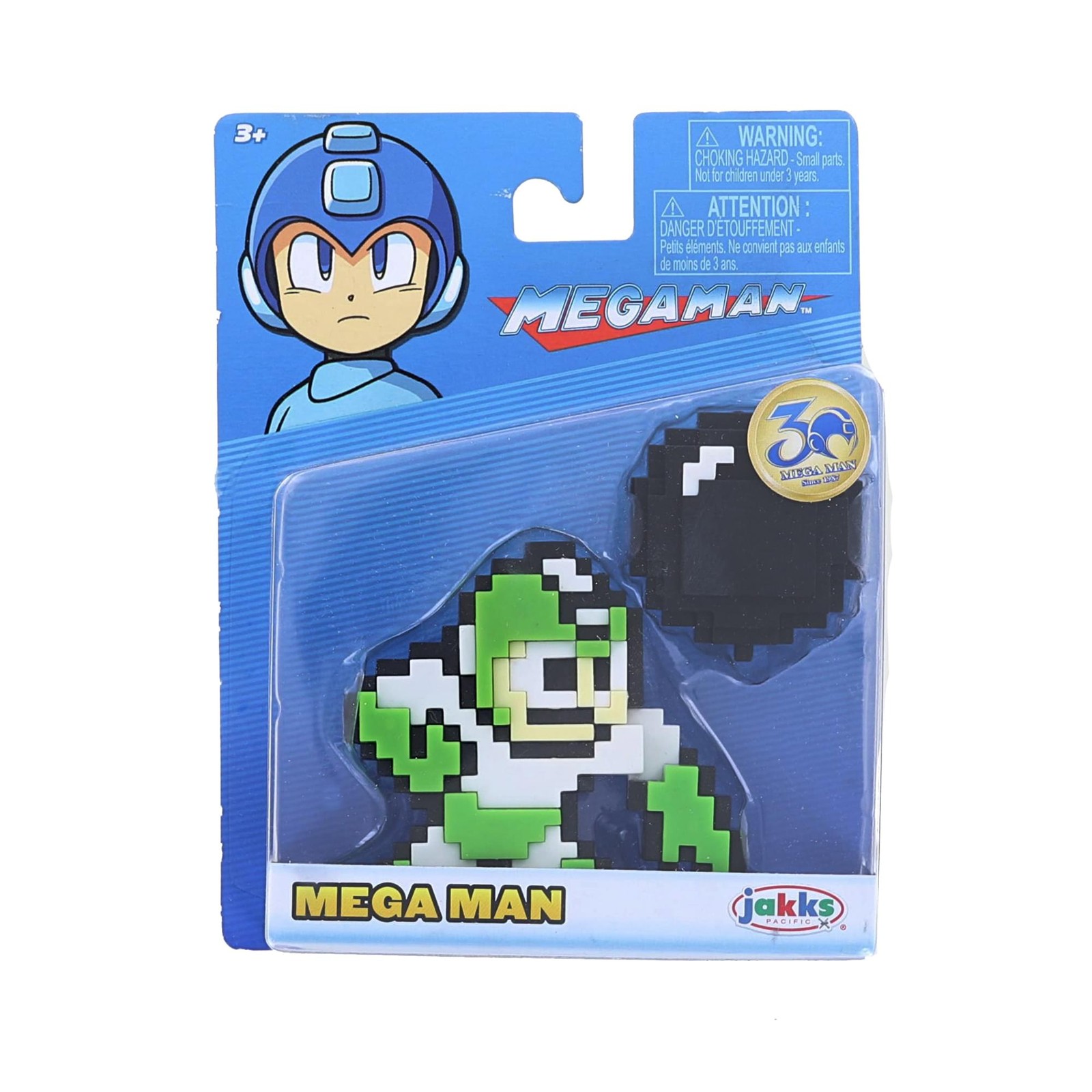 Mega Man 8-Bit Action Figure with Hyper Bomb Accessory