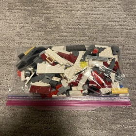 Vintage Lego Star Wars 6207 A Wing Fighter 100% Complete W/ Minifigures