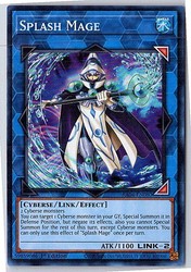 Splash Mage RA04-EN080 Quarter Century Stampede 1st Edition Super Rare