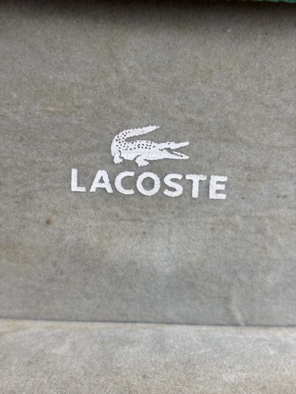 Vtg.Lacoste Black /Green Rare Women's 58/15 Sunglasses LA12630 135mm With Case thumbnail 13