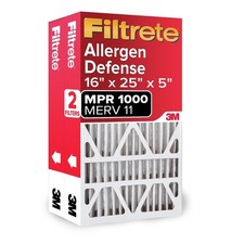 16x25x5 Filter 11, MPR 1000 Micro Allergen 2-Pack, Fits Lennox, AC HVAC for H...