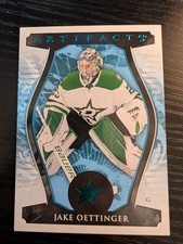23-24 Upper Deck Artifacts Turquoise Parallel Goalies Jake Oettinger #151