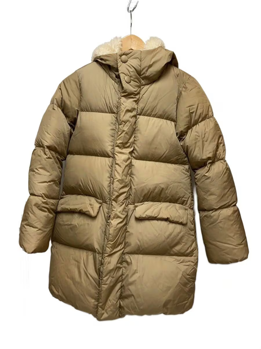 HELLY HANSEN Long Down Jacket, Medium, Nylon, Bei… - image 1