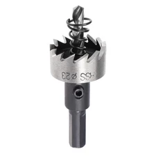 23mm HSS Drill Bit Hole Saw Tooth for Stainless Steel Metal Alloy Wood Cutter