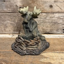 2009 Big Sky Carvers, Bear Foots Mooses, Moose Candle Holder