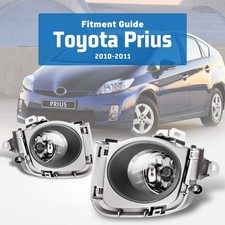 AUTOWIKI Fog Lights For 2010-2011 Toyota Prius 2PCS OEM Replacement Set with ...