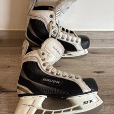 Bauer Supreme Black Ice Skates UK 7.5 Ice Hockey EUR 42