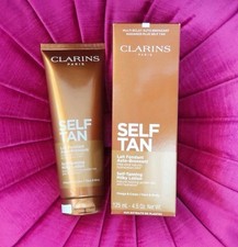 CLARINS Self Tanning Milky Lotion 125ml *New Formula* Face & Body BNIB Sealed