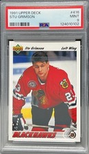 1991-92 Upper Deck - Stu Grimson #416 (RC)