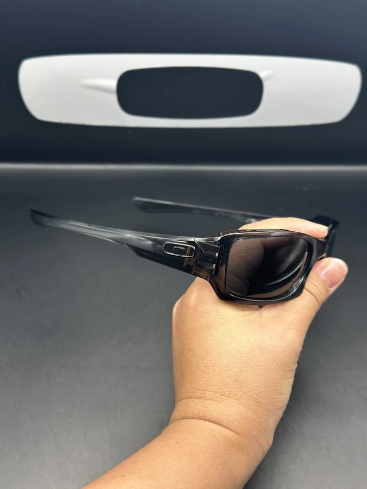 Oakley Five Squared Grey Smoke W/Black Iridium Lenses - Image 4 of 4