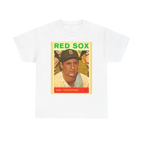 1964 CARL YASTRZEMSKI Programa Cubierta Tarjeta de puntuación Arte Camiseta Béisbol Arte - Imagen 9 de 50