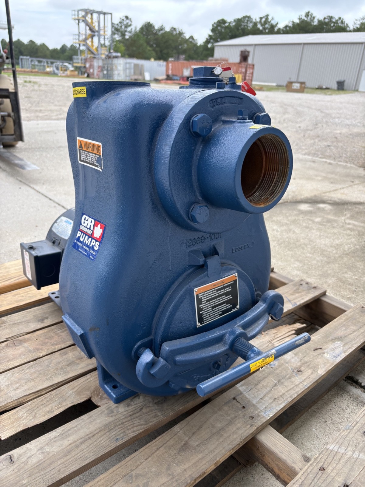 Gorman-Rupp Self-Priming Centrifugal Pump 13C3-E1.5 3P