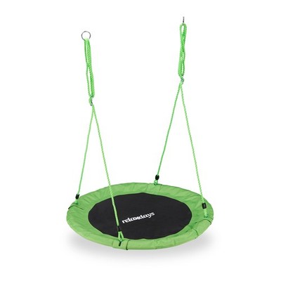 Nestschaukel Tellerschaukel Rundschaukel Hängesitz verstellbar 100 kg 90 cm