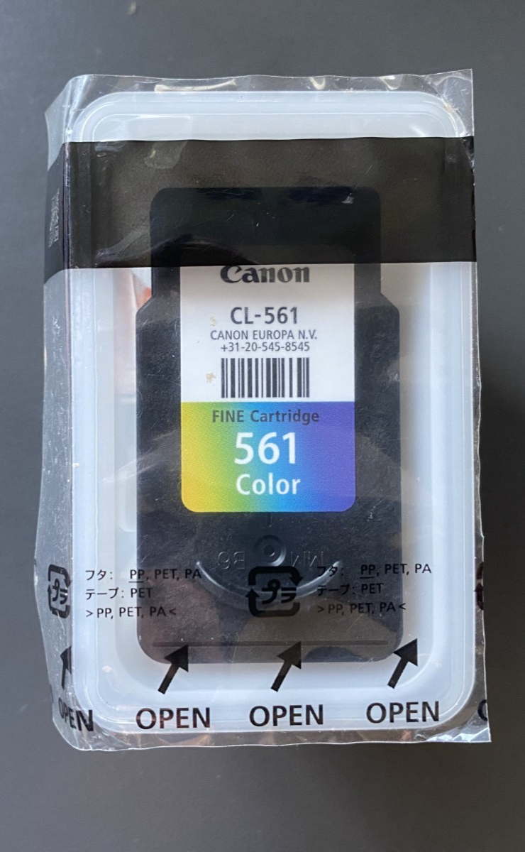 Genuine Canon Ink - CL-561 COLOUR - PIXMA TS5350 TS5351 TS5352 TS535 (INC VAT)