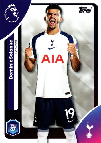 2026 Topps Premier League - Dominic Solanke - Blue /150 Spurs | eBay
