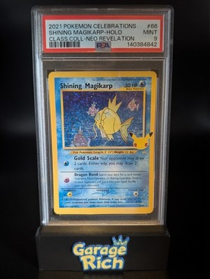 PSA 9 Shining Magikarp 66/64 - Celebrations Classic Collection