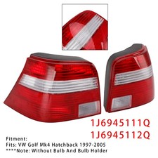 Left+Right Tail Light Lamp J6945111Q 12Q For VW GOLF MK4 Hatchback 1997-2005