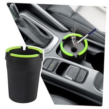 Smokeless Ashtray,Portable Car Ashtrays for Cup Holder Smell Black