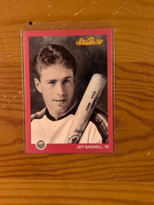 1991 Studio Baseball Jeff Bagwell #172 RC