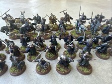Painted Army of Rohan 41 Piece Set Lord Of The Rings Warhammer Battle Pieces