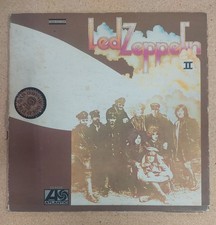 LED ZEPPELIN II ATLANTIC LP VG matte gatefold l