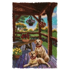 Herrschners® Golden Afternoon Latch Hook Kit