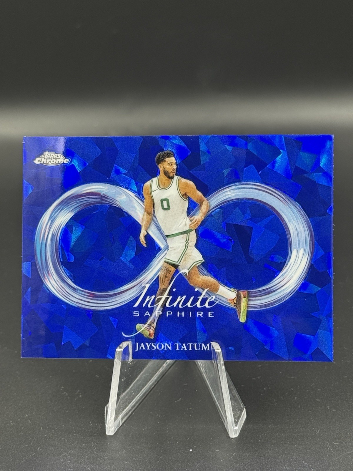 2023 Topps Chrome Sapphire #I-2 Infinite Jayson Tatum Case Hit Celtics SP SSP