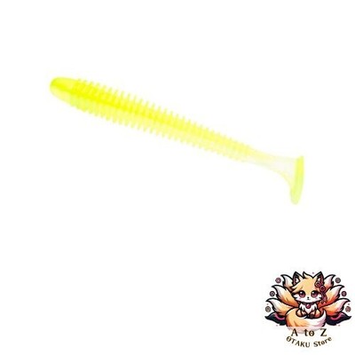 NEW Keitech Swing Impact 4-inch #484 Chartreuse Shad