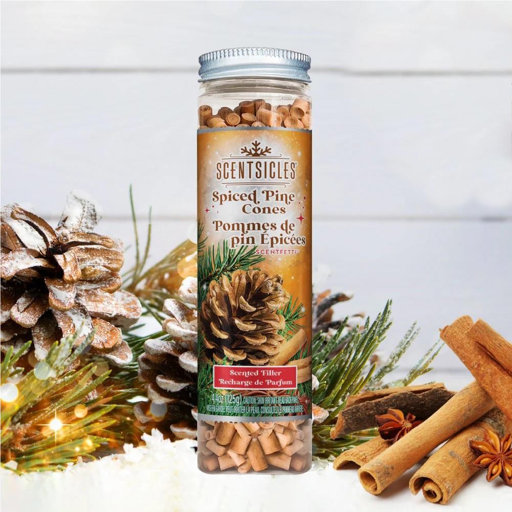 Scentsicles Scentfetti Christmas Scent Wax Melt Warmer Fragrance Spiced Pine