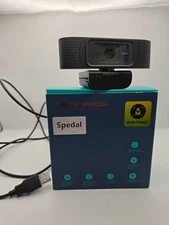 Spedal Autofocus Webcam 1080p, Webcam with Microphone 