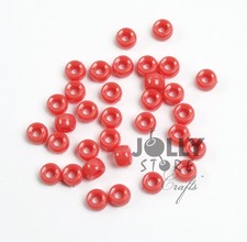 Coral Pink 7x4mm mini Pony Beads 1000pc Made in USA beading crafts