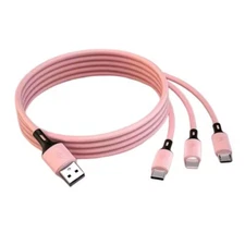 NEW Fast USB Charging Cable Universal 3 in 1 Multi Function Cell Phone Charger